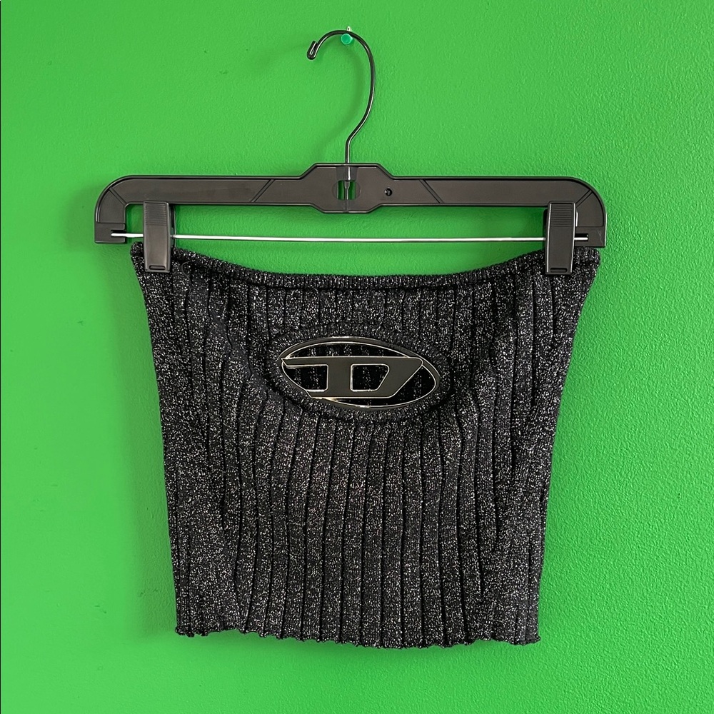 Diesel Tube Top Navy Sparkle
